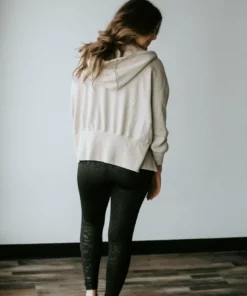 Mono B Jayda Dolman Zip Up Hoodie Curvy