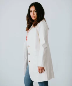 Melrose With Love Davina Faux Leather Coat Outerwear