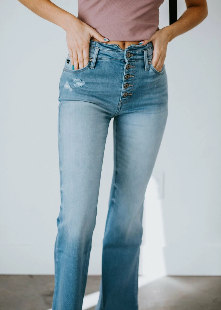 KanCan Randi High Rise Flare Jean 6 KanCan Randi High Rise Flare Jean