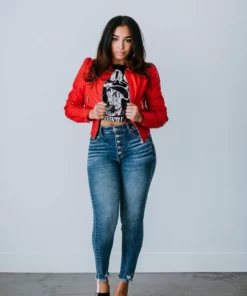 Coalition Apparel, Inc Outerwear Ziggy Vegan Leather Jacket