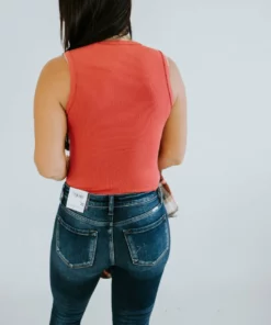 Le Lis Tops Jaide Ribbed Bodysuit