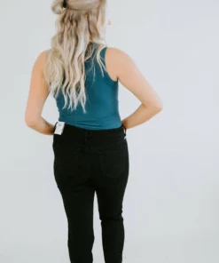 Le Lis Tops Jaide Ribbed Bodysuit