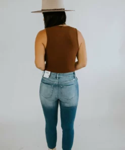 Le Lis Tops Jaide Ribbed Bodysuit