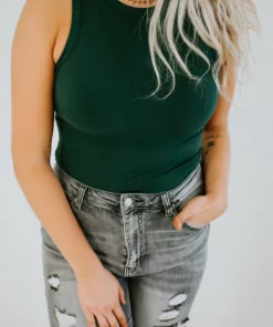 Le Lis Tops Jaide Ribbed Bodysuit