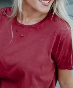 Pandit Traveler Distressed T-Shirt By Chelsea DeBoer Lily & Lottie