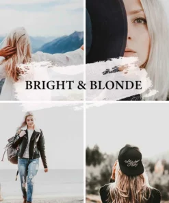 Belle & Rae Co. Lightroom Presets Bright & Blonde