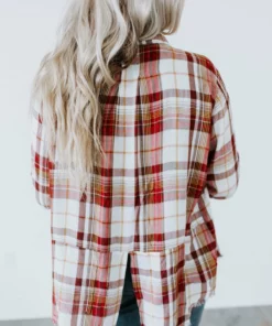 White Birch Aurelia Plaid Top Tops 11 White Birch Aurelia Plaid Top Tops