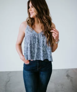 Be Cool Tops Sutton Printed Cami Top