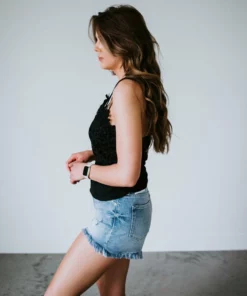 Shiying Fashion Natural State Lace Tank Top