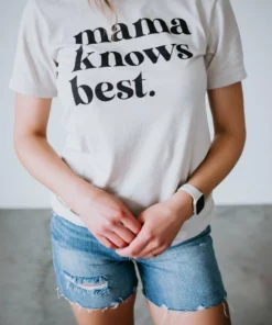 Tink & Key Inc Mama Knows Best Graphic Tee
