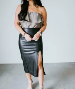 Sans Souci Carla Pencil Midi Skirt