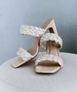 Soda Shoes Gailia Braided Heel Laurie's Friday Try On