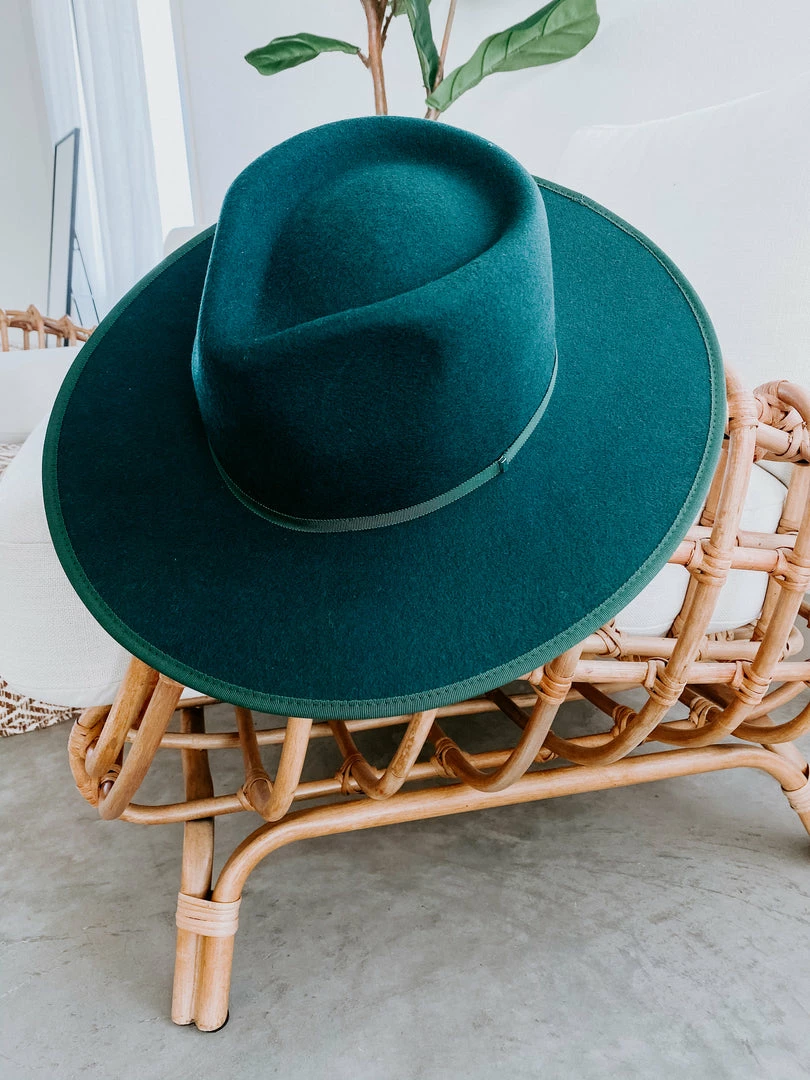 Olive & Pique Billie Wool Rancher Hat 7 Olive & Pique Billie Wool Rancher Hat