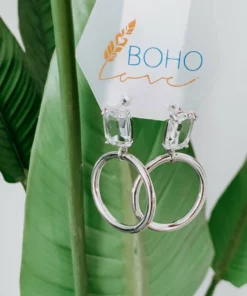 Boho Love Shining Allure Rhinestone Earrings