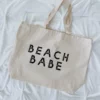 Love You A Latte Shop Beach Babe Tote Bag