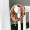 Leto Collections Accessories & Gifts Reagan Woven Stack Bracelets