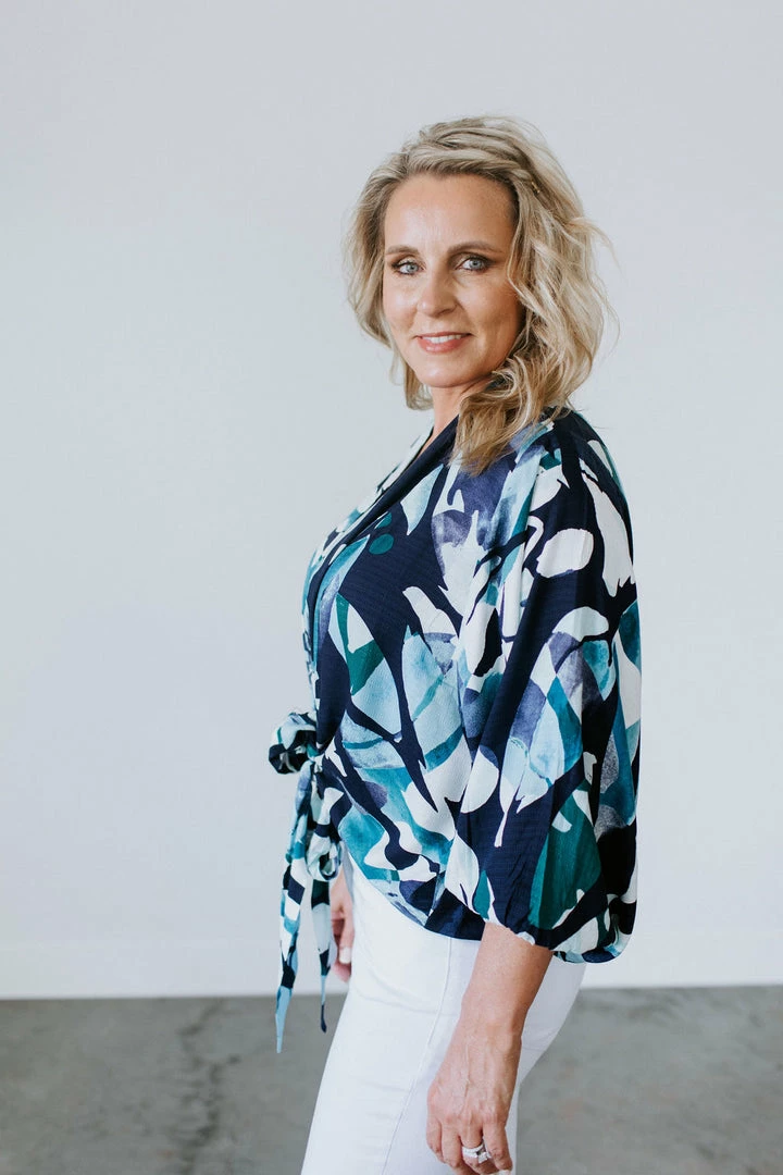 Clothing Illustrated, Inc Kiara Kimono Wrap Top Tops 4 Clothing Illustrated, Inc Kiara Kimono Wrap Top Tops