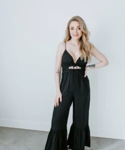 Peach Love California Dream Plans Cut Out Jumpsuit