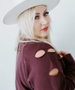 Lauriebelles Lily & Lottie Wren Distressed Crew Sweatshirt By Chelsea DeBoer 29 Lauriebelles Lily & Lottie Wren Distressed Crew Sweatshirt By Chelsea DeBoer