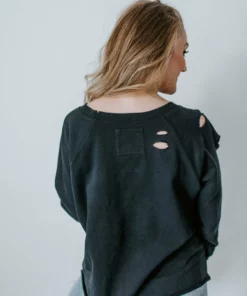 Lauriebelles Lily & Lottie Wren Distressed Crew Sweatshirt By Chelsea DeBoer 25 Lauriebelles Lily & Lottie Wren Distressed Crew Sweatshirt By Chelsea DeBoer