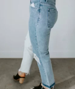 VERVET By Flying Monkey Addison Criss Cross Straight Jean