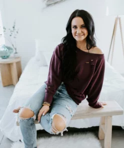 Lauriebelles Lily & Lottie Wren Distressed Crew Sweatshirt By Chelsea DeBoer 31 Lauriebelles Lily & Lottie Wren Distressed Crew Sweatshirt By Chelsea DeBoer