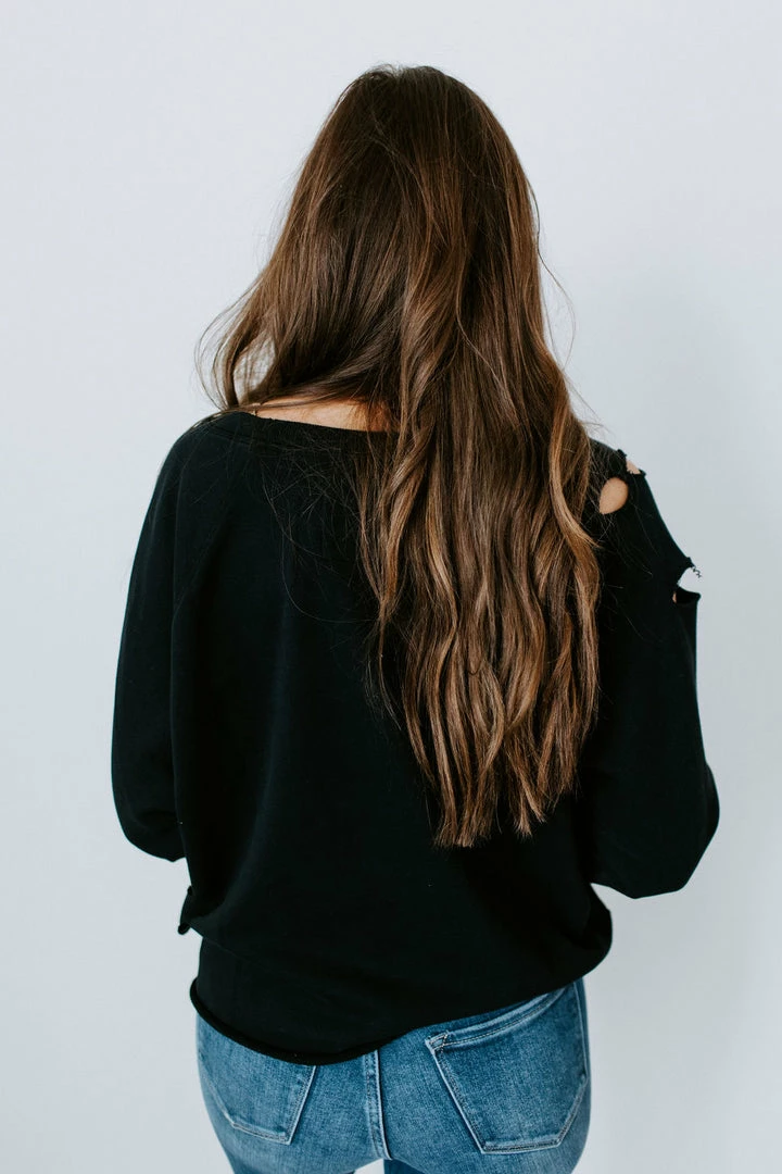 Lauriebelles Lily & Lottie Wren Distressed Crew Sweatshirt By Chelsea DeBoer 10 Lauriebelles Lily & Lottie Wren Distressed Crew Sweatshirt By Chelsea DeBoer