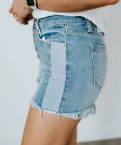 Bottoms Tina KanCan Frayed Hem Shorts