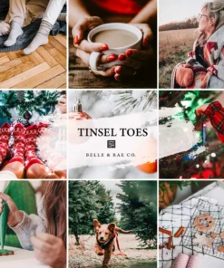 Belle & Rae Co. Tinsel Toes Lightroom Presets