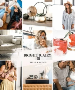 Belle & Rae Co. Bright And Airy Lightroom Presets