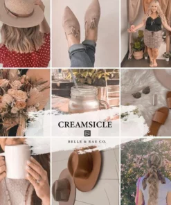 Belle & Rae Co. Creamsicle Lightroom Presets