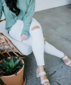 CELLO Taylor & Olivia's Live Try On Whinnie High Rise Skinny Jean