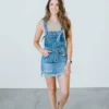 Insane Gene Bottoms Ginnie Denim Overall Skirt