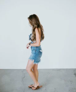 Insane Gene Bottoms Ginnie Denim Overall Skirt