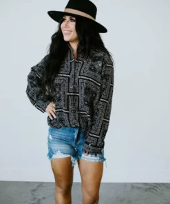 Mimosa Denver Button Up Top Tops