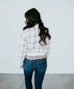 RD International Outerwear Rhett Crop Bomber Jacket