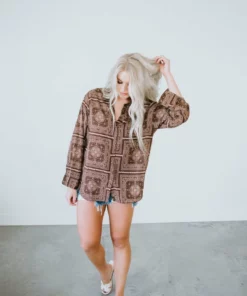 Mimosa Denver Button Up Top Tops