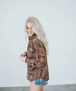 Mimosa Denver Button Up Top Tops