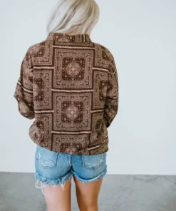 Mimosa Denver Button Up Top Tops