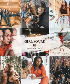 Belle & Rae Co. Lightroom Presets Girl Squad
