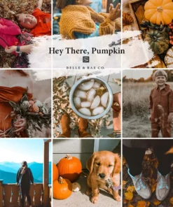 Belle & Rae Co. Hey There Pumpkin Lightroom Presets