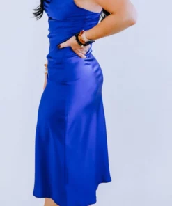 Mable Dresses Maurie Cowl Neck Midi Dress