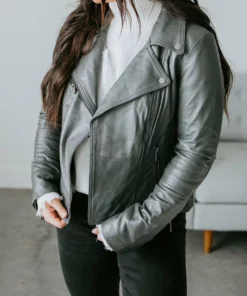 Lauriebelles Waverly Leather Jacket By Chelsea DeBoer