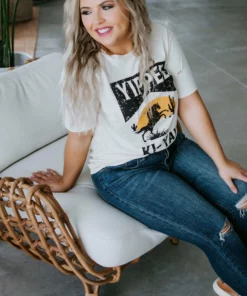 Vintage Soul Yippee Ki-Yay Graphic Tee Curvy