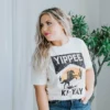 Vintage Soul Yippee Ki-Yay Graphic Tee Curvy