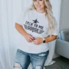 A. Blush Co. Curvy Talk To Me Goose Tee