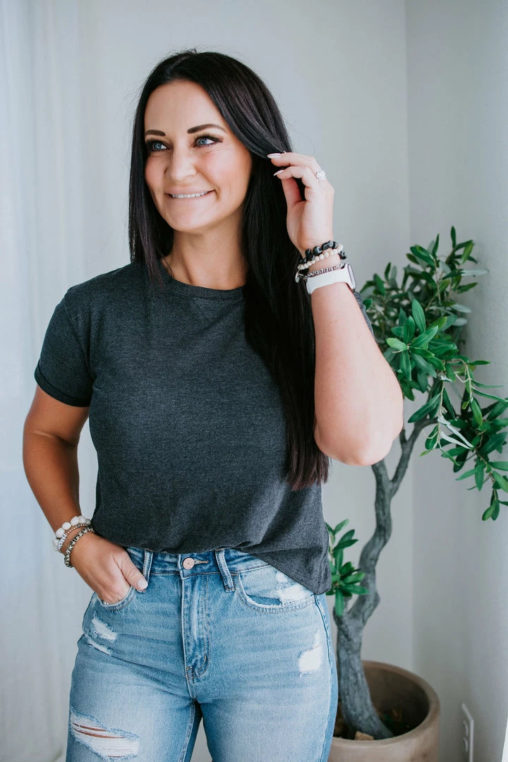 Salvia Lily & Lottie Brooklin Tee By Chelsea DeBoer 3 Salvia Lily & Lottie Brooklin Tee By Chelsea DeBoer