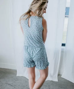 Beeson River Laurie's Wednesday Try On Fancy Feline Romper