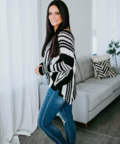 Miou Muse Tops Trina Striped Sweater
