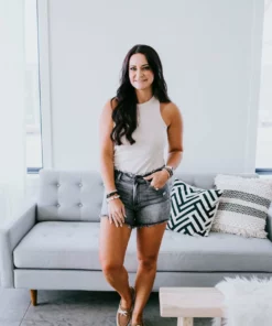 Salvia Maggie Racerback Tank By Lily & Lottie